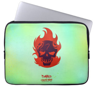 Funda Para Portátil Escuadrón suicida   Icono de Diablo