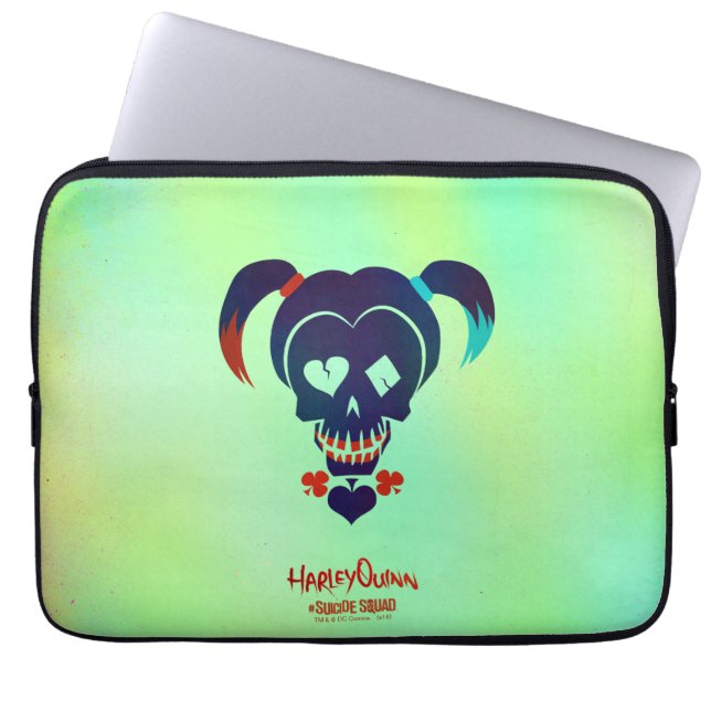 Funda Para Portátil Escuadrón suicida | Icono Harley Quinn (Frente)