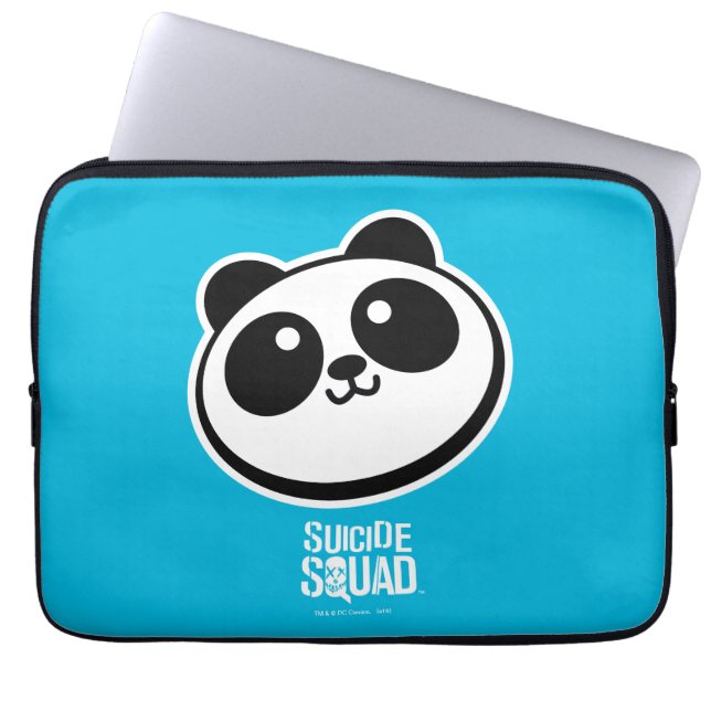 Funda Para Portátil Escuadrón suicida | Logo de Panda Purveyors (Frente)