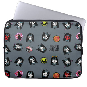 Funda Para Portátil Escuadrón suicida Modelo de Emoji de encantamien