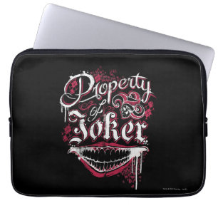 Funda Para Portátil Escuadrón suicida Propiedad de Joker