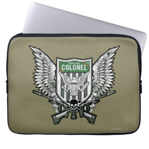 Funda Para Portátil Escuadrón suicida   Rick Flag Winged Escudo Tattoo