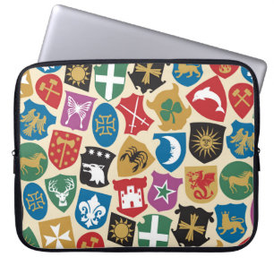 Funda Para Portátil Escudo de armas: Antecedentes heráldicos.