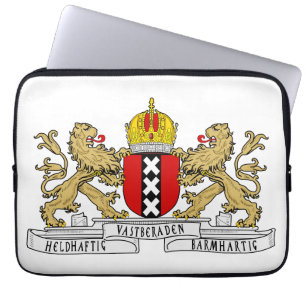 Funda Para Portátil Escudo de armas de Amsterdam
