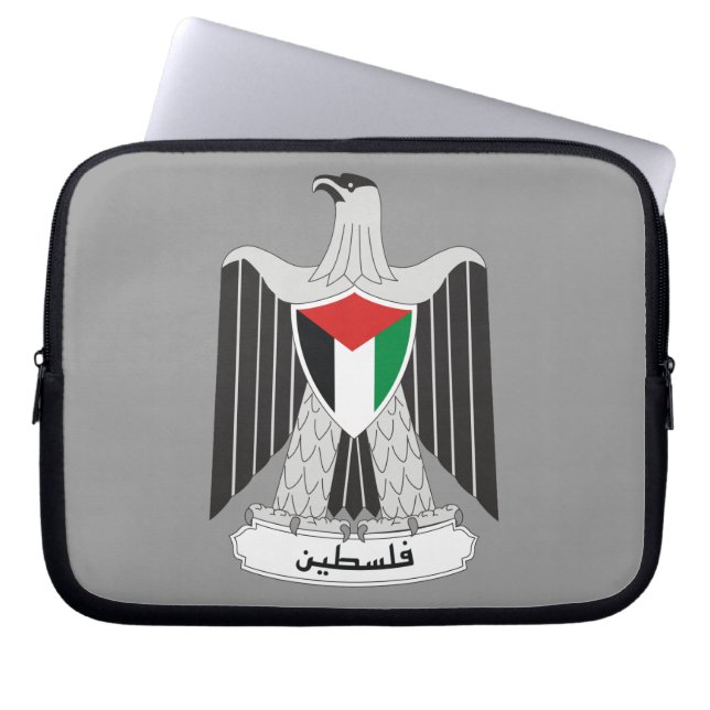 Funda Para Portátil escudo de armas palestino (Frente)