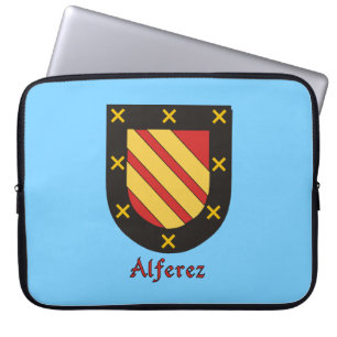 Funda Para Portátil Escudo de la familia Alferez