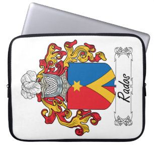 Funda Para Portátil Escudo de la familia de Rados