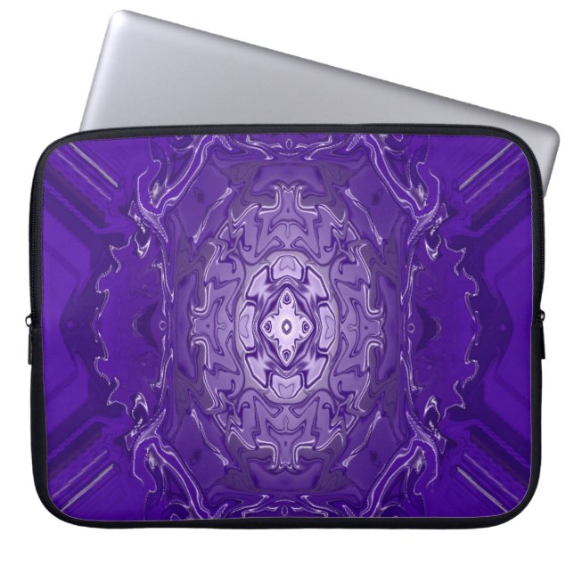 Funda Para Portátil Escudo de sabiduría... (Frente)