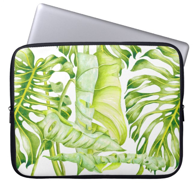 Funda Para Portátil Esculturas de Leafy en una manga para portátiles ( (Frente)