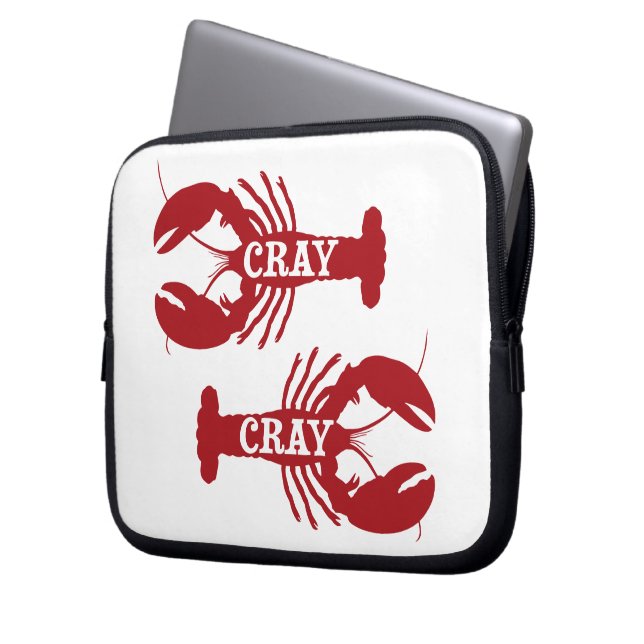 Funda Para Portátil Ese cangrejo de Cray Cray crustáceo (Anverso izquierdo)