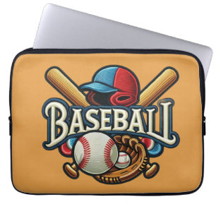 Funda Para Portátil Esencias clásicas de béisbol / Elegante leyenda re