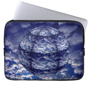 Funda Para Portátil Esfera 3D de nube abstracta