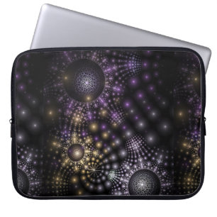 Funda Para Portátil Esfera fractal Arte Mandala Universo