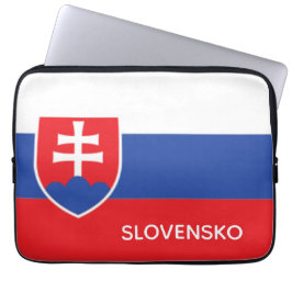 Funda Para Portátil Eslovaquia bandera eslovaca emblema Europa