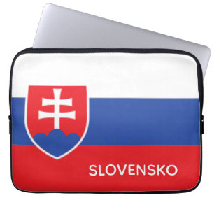 Funda Para Portátil Eslovaquia bandera eslovaca emblema Europa