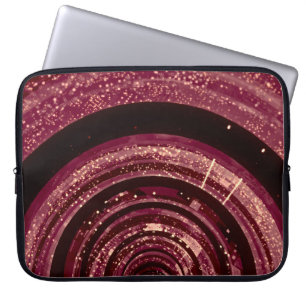 Funda Para Portátil espacio 3D, fondo de ciencia ficción.