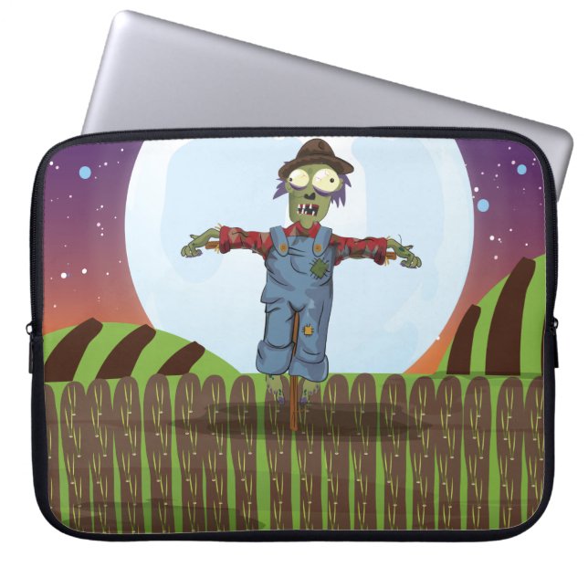 Funda Para Portátil Espantapájaros zombie (Frente)