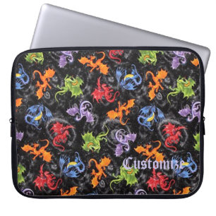 Funda Para Portátil Espectacular Dragon Amantes Patrón Portátil Manga
