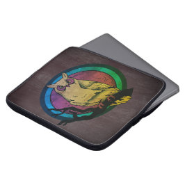 Funda Para Portátil Espectro de color de búho nocturno