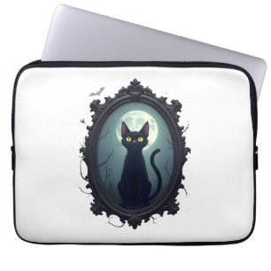Funda Para Portátil Espejo de gato embrujado
