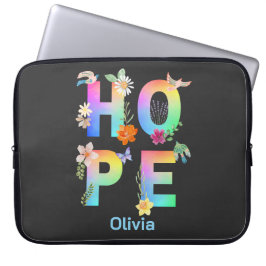 Funda Para Portátil Esperanza Inspiradora artística positiva motivacio