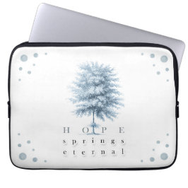 Funda Para Portátil Esperanza inspiradora primavera árbol vintage eter