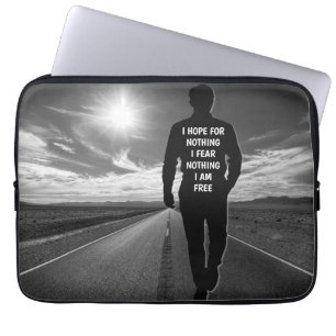 Funda Para Portátil Espero que no haya ninguna cita motivadora