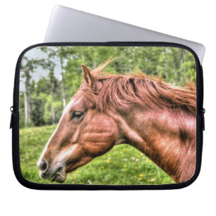 Funda Para Portátil Espíritu de caballo de un nido rojo corriendo retr