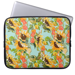 Funda Para Portátil Esplendor de otoño: Patrón de la naturaleza sin fo