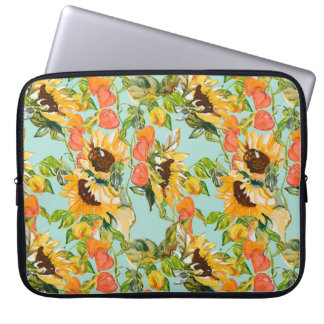 Funda Para Portátil Esplendor de otoño: Patrón de la naturaleza sin fo