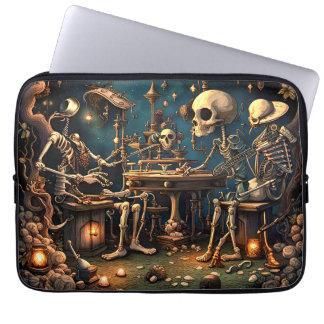Funda Para Portátil Esqueletos surrealistas III
