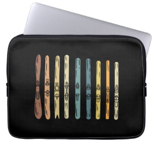 Funda Para Portátil Esquí - Colección de tablas de esquí