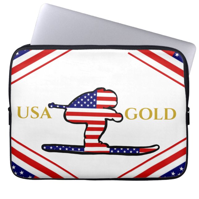 FUNDA PARA PORTÁTIL ESQUIADOR (Frente)