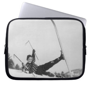 Funda Para Portátil Esquiador 2 de la mujer