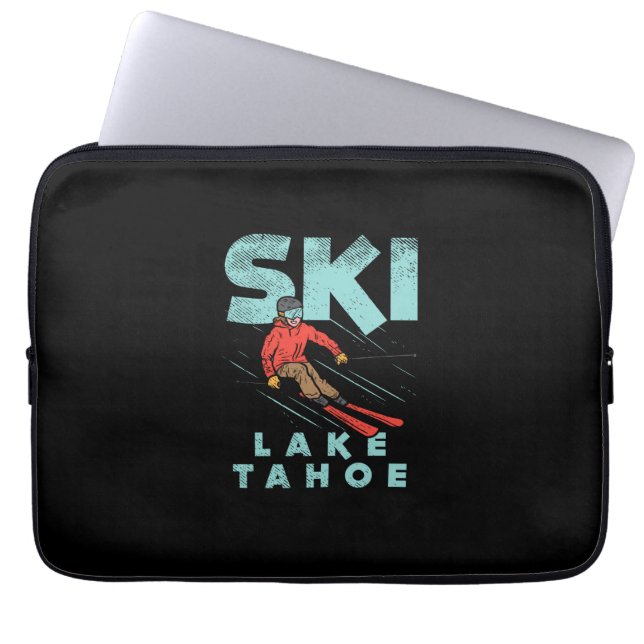 Funda Para Portátil Esquiar Lago Tahoe (Frente)