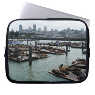 Funda Para Portátil Esquina de San Francisco y Pier 39 Sea Lions City