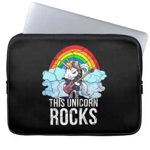 Funda Para Portátil Esta guitarra unicornio roca