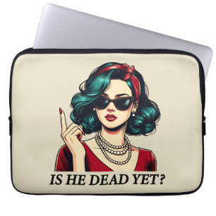 Funda Para Portátil ¿Está Muerto Aún Divertido Diciendo Humor Oscuro V