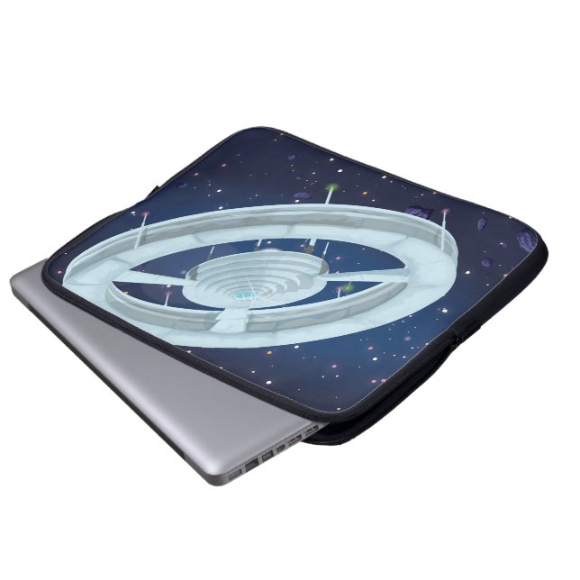 Funda Para Portátil Estación espacial (Inferior anverso)