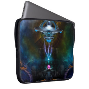 Funda Para Portátil Estación espacial Ansarious Laptop Sleeve