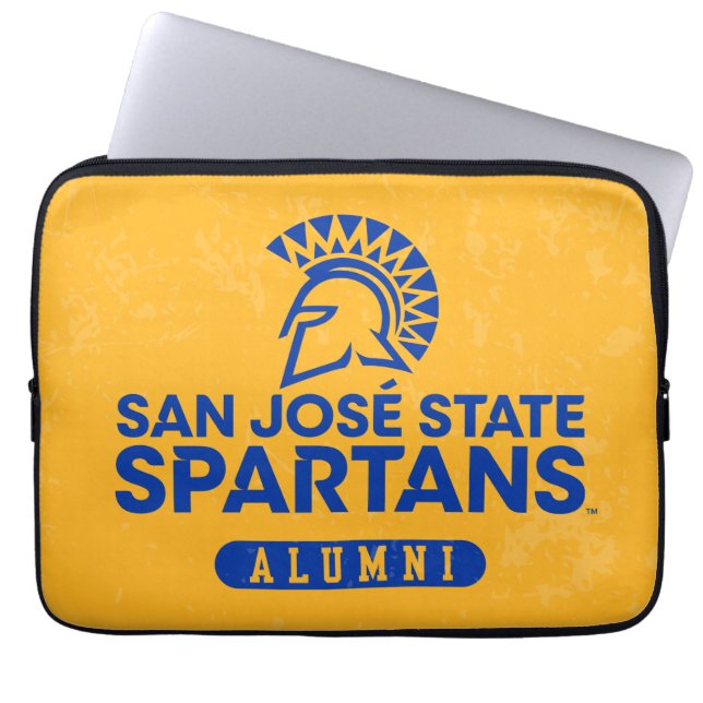 Funda Para Portátil Estado Spartans de San Jose apenado (Frente)