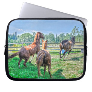 Funda Para Portátil Estallidos de manchas y castañas de pintura