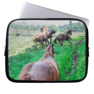 Funda Para Portátil Estallidos de manchas y castañas de pintura