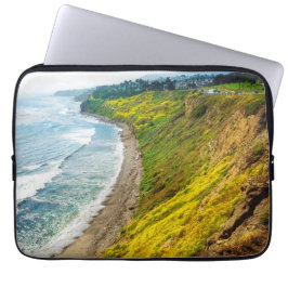 Funda Para Portátil Estampa artística de acantilados costeros de Calif