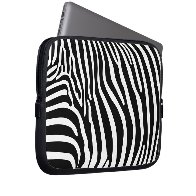 Funda Para Portátil Estampado animal zebra (Anverso derecho)