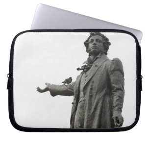 Funda Para Portátil Estatua de Alexander Pushkin, San Petersburgo