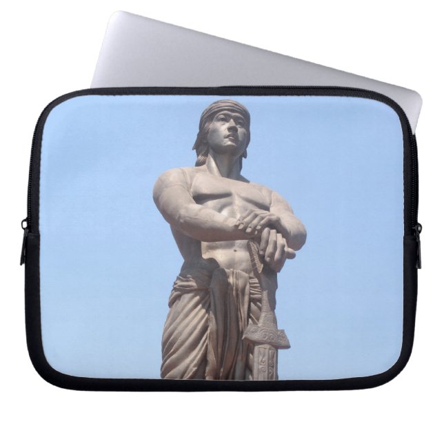 Funda Para Portátil estatua de lapu lapu (Frente)