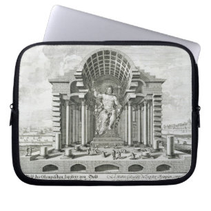 Funda Para Portátil Estatua de Zeus olímpico, hecha por Phidias en el