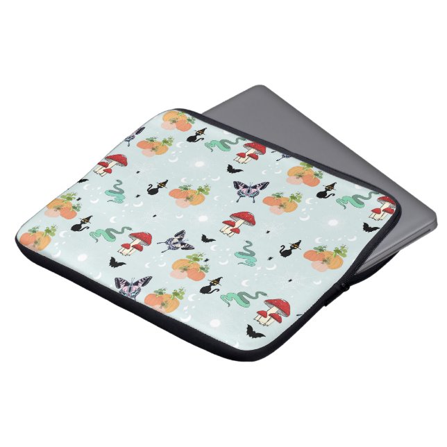 Funda Para Portátil Estética de Halloween (Superior anverso)