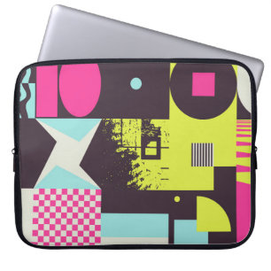 Funda Para Portátil Estética neomoderna del diseño del brutalismo post